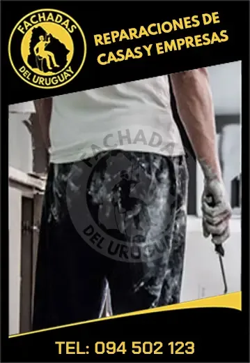 Reparación y recpueración de fachadas en Montevideo, Uruguay